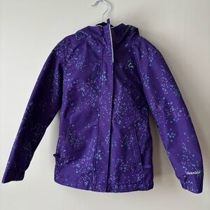 Paradox Kids Spring Jacket Lined Purple Small Size 6